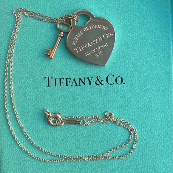 Tiffany & Co. Sterling silver and Rubedo® metal Size...